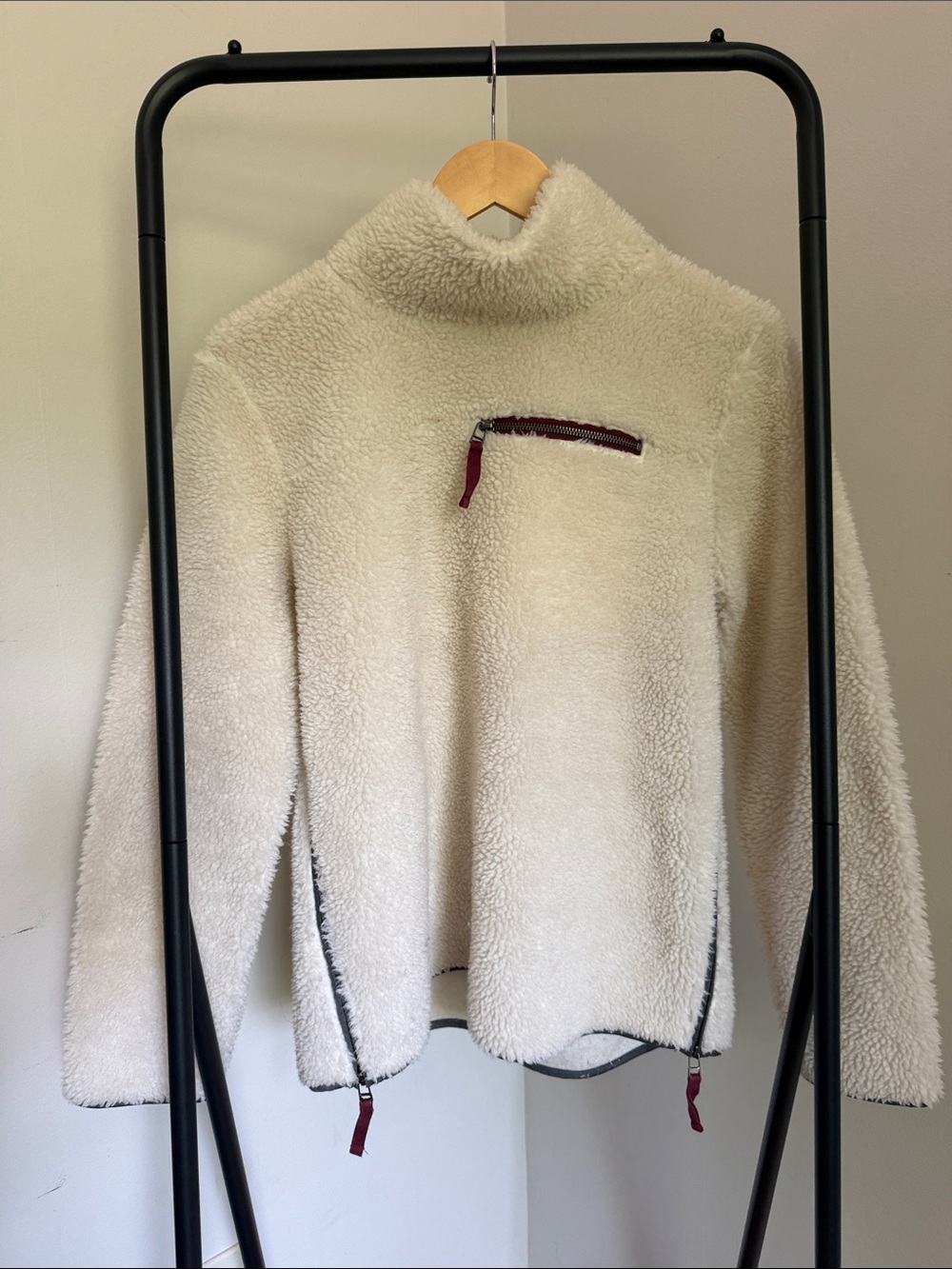 L.L. Bean Signature Sherpa Turtleneck Pullover